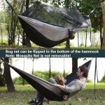 Portable Camping Hammock with Net and Straps