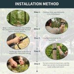 Portable Camping Hammock with Net and Straps