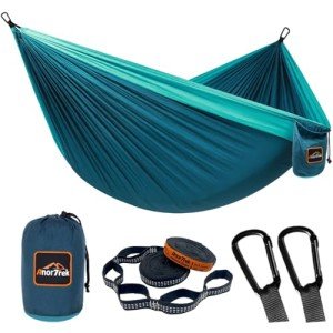 Super Lightweight Portable Camping Hammock with Straps
