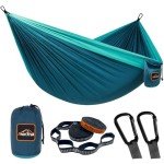 Super Lightweight Portable Camping Hammock with Straps