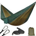 Compact Two-Person Camping Hammock for Adventure