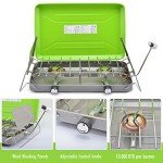 Flame King Portable Double Burner Camping Stove