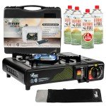 JoChef Portable Butane Camping Stove with Accessories