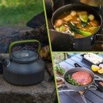 Backpacking Camping Cookware Mess Kit Set