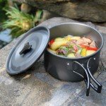 Backpacking Camping Cookware Mess Kit Set