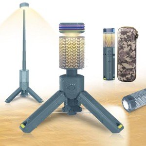 Rechargeable Telescoping Camping Lantern, 10500mAh Battery
