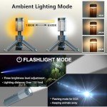 Rechargeable Telescoping Camping Lantern, 10500mAh Battery