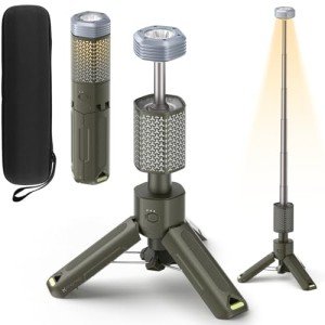 Rechargeable Telescopic Camping Lantern with Magnetic Base