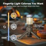 Rechargeable Telescopic Camping Lantern with Magnetic Base