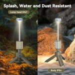Rechargeable Telescopic Camping Lantern with Magnetic Base