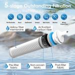 Waterdrop Gravity Water Filter Straw for Camping