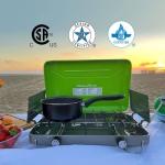 Flame King Portable Double Burner Camping Stove