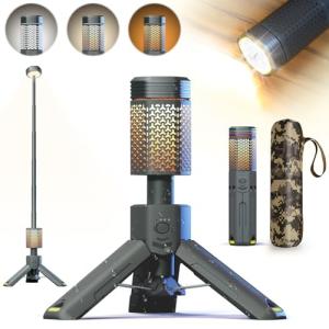 Rechargeable Telescoping Camping Lantern, 10500mAh Battery