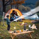 Rechargeable Telescoping Camping Lantern, 10500mAh Battery