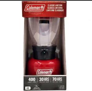 Coleman 4D Battery-Powered LED Lantern, 700 Lumens