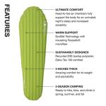 Exped Ultra 3R Lightweight 3-Season Sleeping Pad