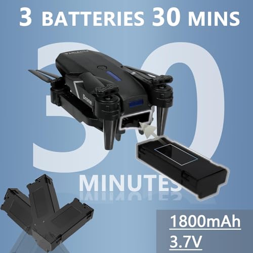 FLYVISTA Mini Drone with 1080P Camera and Extras