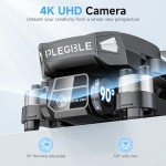4K Camera Drone for Beginners - Foldable RC Quadcopter