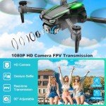 1080P HD Foldable Drone for Kids and Beginners