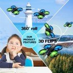 Kids Beginner Drone with Lights and 3D Flip