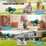 Kids Beginner Drone with Lights and 3D Flip