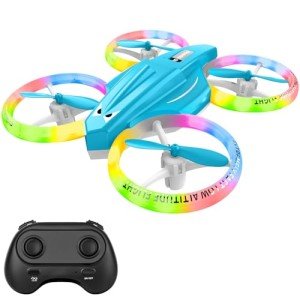 Lisoco Mini Drone for Kids with LED Lights