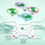 Lucky Clover Kids Drone with LED Lights & Batteries