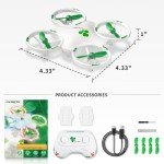 Lucky Clover Kids Drone with LED Lights & Batteries
