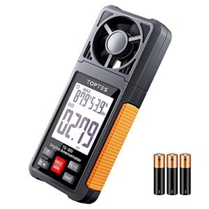 TopTes TS-301 Wind Speed Meter with LCD Screen