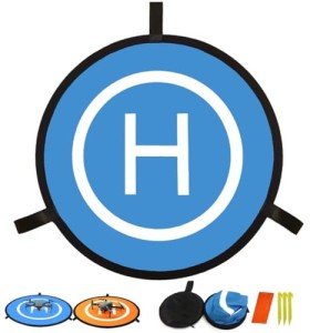 Portable 21.65-Inch Drone Landing Pad for RC Drones
