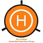 Portable 21.65-Inch Drone Landing Pad for RC Drones