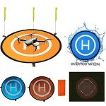 Portable 21.65-Inch Drone Landing Pad for RC Drones
