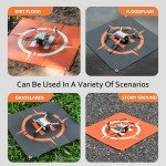 Foldable Waterproof Drone Landing Pad - 22 inches