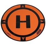 Hoodman Weighted Trifold Drone Landing Pad LP21 - fits dji mini 3 pro, dji mini 2, dji mavic 3, dji fpv, dji mavic classic 3, dji mavic pro, dji mavic 3 classic, dji spark, dji air 2