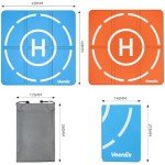 Foldable Waterproof Drone Landing Pad, Double Sided