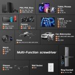 59-Piece Precision Screwdriver Set for Electronics