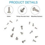 800pcs Tiny Screws Assortment Kit for Electronics