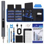 STREBITO Mini Electric Screwdriver Set with 144 Pieces