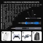 STREBITO Mini Electric Screwdriver Set with 144 Pieces