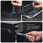 STREBITO Mini Electric Screwdriver Set with 144 Pieces