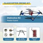 DIY Quadrotor Drone Kit with Brushless Motor
