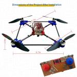 DIY Quadrotor Drone Kit with Brushless Motor
