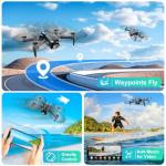 1080P HD Foldable Drone with Camera - Kids & Adults