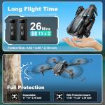1080P HD Foldable Drone with Camera - Kids & Adults