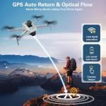 4K Camera GPS Foldable Quadcopter Drone for Beginners