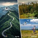 4K Camera GPS Foldable Quadcopter Drone for Beginners