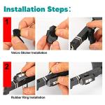 QVEVDACAR Mini USB Rechargeable LED Strobe Lights
