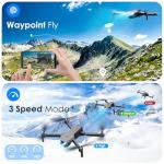 1080P Foldable FPV Drone with Camera and 2 Batteries