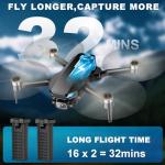 2K HD GPS Drone with Auto Return and Follow Me