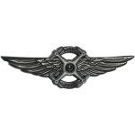 BL5-013 Tactical Black Drone Pilot Wings Pin